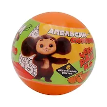 Купить Капсула-сюрприз Чебурашка, 6 аксессуаров, 6 видов в ассортименте, Funky Toys, (8х8х8), (CHE2404) — Фото №1