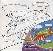 Купить Набор для творчества Рыжий кот Холст с красками 15*15см Самолетик Х-9823 — Фото №1