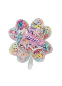 Купить Набор бусинок Цветок 154гр, микс цветов в пластиковой коробке 11092300 — Фото №1