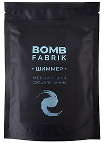 Купить Соль для ванны мерцающая с шиммером Blue (пакет) (250 г) — Фото №1