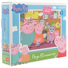 Купить Пазл Оригами 35эл MAXI Peppa Pig Магазин игрушек 01545 — Фото №1