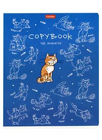 Купить Тетрадь в клетку Hatber, "Забавные животные", 48 листов, в ассортименте — Фото №1