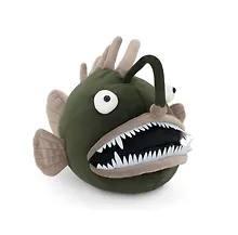 Купить Мягкая игрушка Рыба-Удильщик зелёная (35 см) — Фото №1