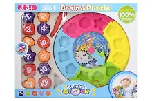 Купить Игра 3в1 Сортер, лабиринт, часы — Фото №1