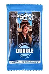 Купить Бустерпак "Майор Гром". Коллекционные Bubble карточки — Фото №1