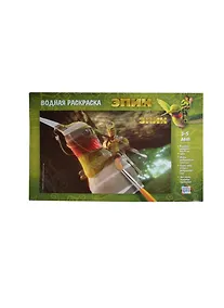 Купить Водная раскраска Ронин (Эпик) (49665) (43х29см) (+губка) (3-5л.) (упаковка) — Фото №1
