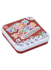 Купить Настольная игра «Кубики для умников. Словодел» — Фото №1
