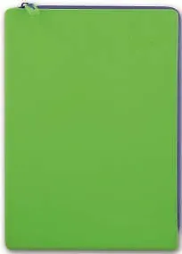 Купить Папка для тетрадей А4+ (24*33см) Феникс+ Зеленая силиконовая на молнии 40264 — Фото №1