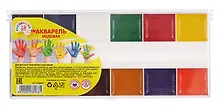 Купить Краски акварельные "Рисовашка", 12 цветов — Фото №1