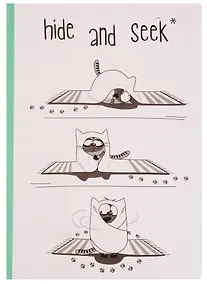 Купить Блокнот "Hide and seek. Кот" — Фото №1