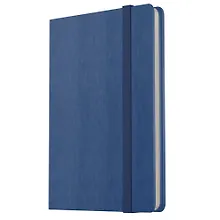 Купить Записная книжка А7 80л лин. "Joy Book. Спелая голубика" иск.кожа, тонир.блок, скругл.углы, ляссе, резинка, карман на задн.форзаце — Фото №1