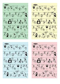 Купить Тетрадь в клетку Marker Arte, "Много диких обезьян", А4, 60 листов — Фото №1