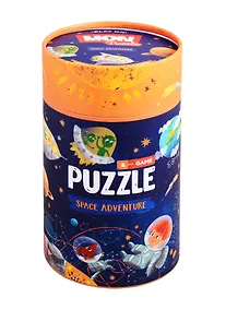 Купить Игровой набор  MON Космическое приключение: пазл 40 эл. и карточки с заданиями — Фото №1