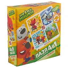 Купить Пазл ORIGAMI Набор.4в1 9-16-25-36эл. "МиМиМишки. Фантазеры" 03516 — Фото №1