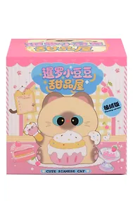 Купить Фигурка Сиамский котик и сладости (7,7см) (пластик) (Blind Box) (12-191025-I37) — Фото №1