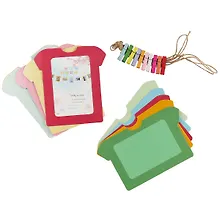 Купить Бумажные рамки для фото с аксессуарами Рубашка (002772) — Фото №1