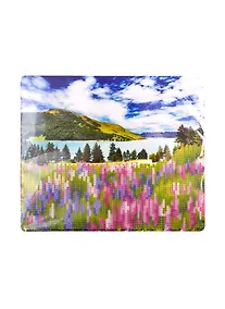 Купить Алмазная мозаика MAZARI с мольбертом  Альпийские луга, 21х25 см, 1 дизайн, частичная выкладка,  ОПП упаковка. — Фото №1