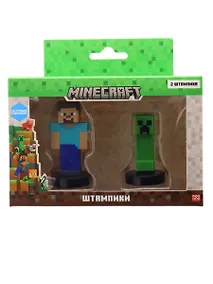 Купить Штампик Minecraft Стив и Крипер (MC5015B) — Фото №1