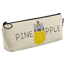 Купить Пенал на молнии «Фруктовые коты», 20 х 8.5 см — Фото №1