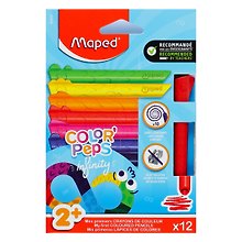 Купить Карандаши цветные 12цв "COLOR'PEPS INFINITY KIDY" ударопрочн., блист., MAPED — Фото №1