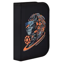 Купить Пенал 1отд. "КИБЕР ЛЕВ" 13.3*20*3.5см, ПВХ, полиэстер, молния, полноцветная печать — Фото №1