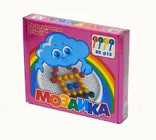 Купить Мозаика круглая плата, 80 элементов, 4 цвета — Фото №1