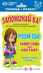 Купить Русский язык. Разбор слова по составу для учащихся 2-5 классов — Фото №1
