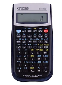 Купить Калькулятор 10+2 разрядный, научный, 165 функций CITIZEN SR-260/SBWB — Фото №1