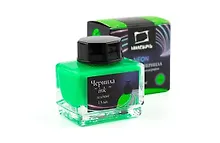 Купить Чернила для рисования и каллиграфии 15мл неоновые зеленые, Малевичъ — Фото №1