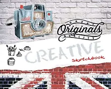 Купить Набор для творчества Скетчбук 80л Фотоаппарат 15*15см, 7БЦ, матовая ламинация 80-3898 — Фото №1