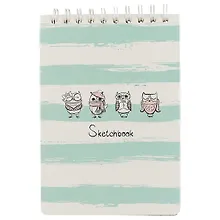 Купить Скетчбук «Совы. Be awesome», А5, 100 листов — Фото №1