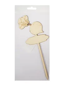 Купить Украшение на шпажке Редис (162579) (86х219х3мм) — Фото №1