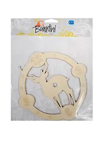 Купить Форма для декора Лесной олень (DZ60010) (Buratini) (фанера) (упаковка) — Фото №1