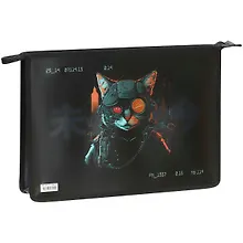 Купить Папка для тетрадей А4 "RoboCat" лам. картон, молния — Фото №1