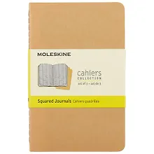 Купить Набор книг для записей Moleskin Cahier Journal Pocket, 3 штуки, мягкая обложка, 32 листа, А6 — Фото №1