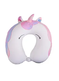 Купить Подголовник с кнопкой Единорог градиент (текстиль) (30х30) — Фото №1