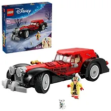 Купить 43277 Конструктор детский LEGO Disney Машина Круэллы Де Виль, 378 деталей, возраст 9+ — Фото №1