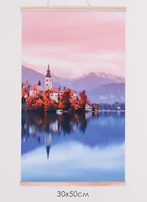 Купить Набор для творчества. Картина по номерам. ПАННО "Замок на закате" — Фото №1