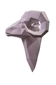 Купить Набор для сборки полигональных фигур: Баран (Белый) — Фото №1