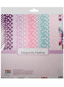 Купить Набор бумаги для скрапбукинга 30,5х30,5 см 190 гр/м, Зимние контрасты (10+2) — Фото №1