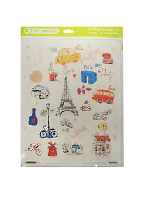 Купить Рисовая бумага для декупажа Любимый Париж A3, 25г/м — Фото №1