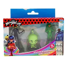 Купить Miraculous фигурки: Вайзз, Суперкот, Карапас, (4,1х16х13), (MLB2021-D) — Фото №1