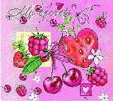 Купить Органайзер трехблочный детский "ЯГОДЫ/СЕРДЕЧКИ" 95*85мм, обл. 7БЦ, магнитн.замок, глянц.ламинация, тиснение фольгой, ассорти, Феникс — Фото №1