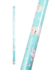 Купить Бумага упаковочная 70*100см "Басик" мел., инд.уп — Фото №1