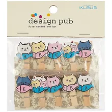 Купить Прищепки ГМ коты 1 (107) — Фото №1