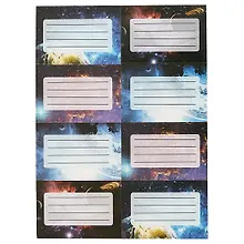 Купить Наклейки для тетрадей «Космос», 24 штуки — Фото №1