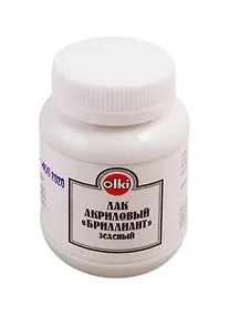 Купить Лак акриловый Olki бриллиантовый зеленый 100 мл — Фото №1