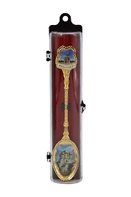 Купить Ложка сувенирная Ярославль Успенский собор (эмаль) (в коробке и блистере) (115-27-11) — Фото №1