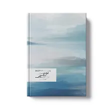 Купить Книга для записей А5 128л кл. "ГРЕЗЫ. О море" интегр.переплет, ламинация Soft Touch, тисн. Фольгой "Голография", офсет — Фото №1