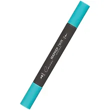 Купить Маркер художественный "Сонет" зелено-синий, двухсторон., тонк. и широк.долото, Сонет — Фото №1